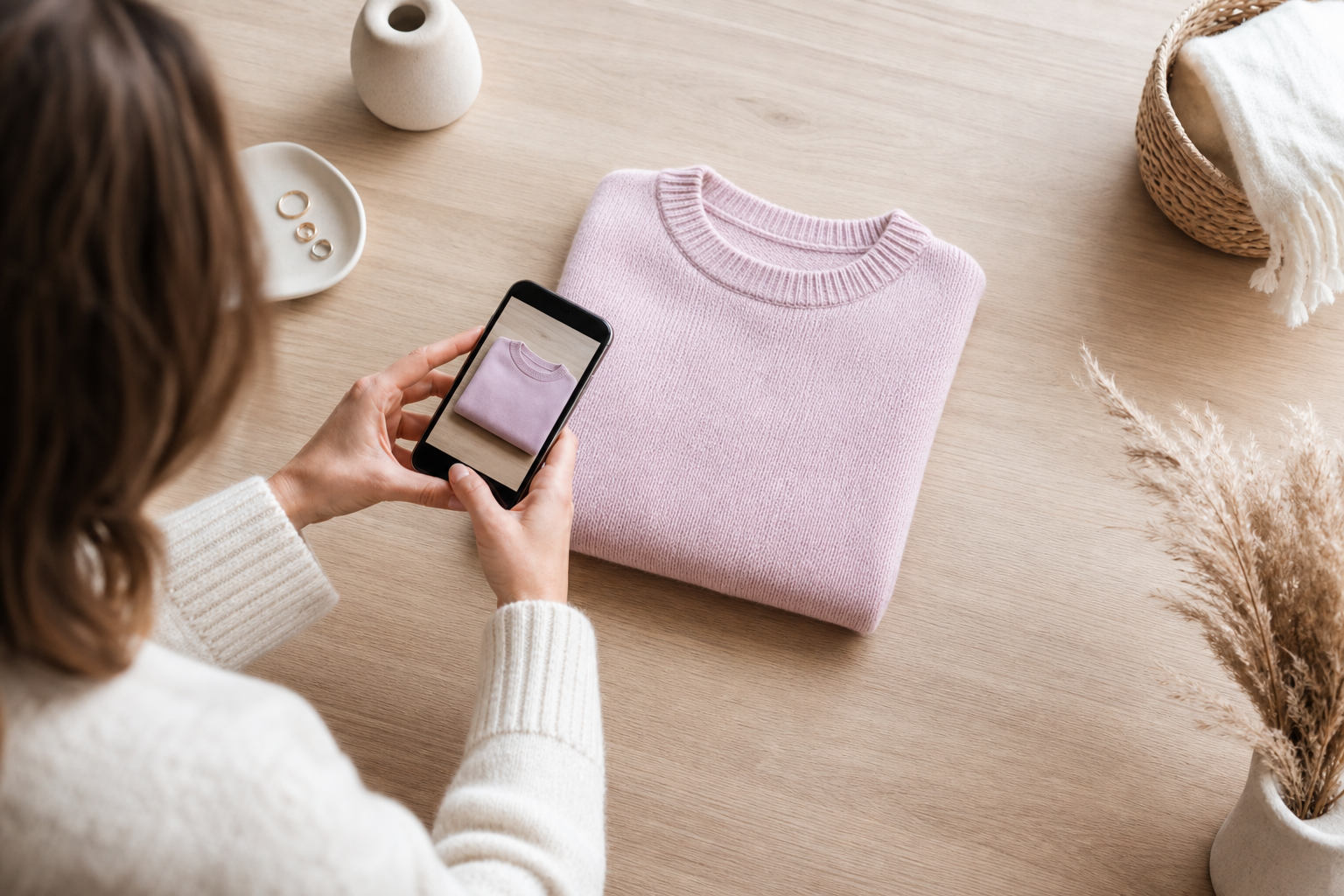 pull rose scann conseillere en image
